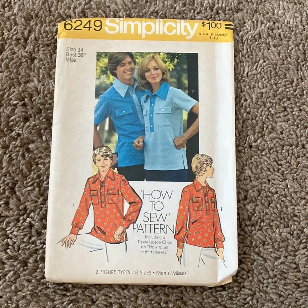 FINAL PRICE $10 Vintage Lot of Sewing Patterns Lot #4 - Picture 4 of 13